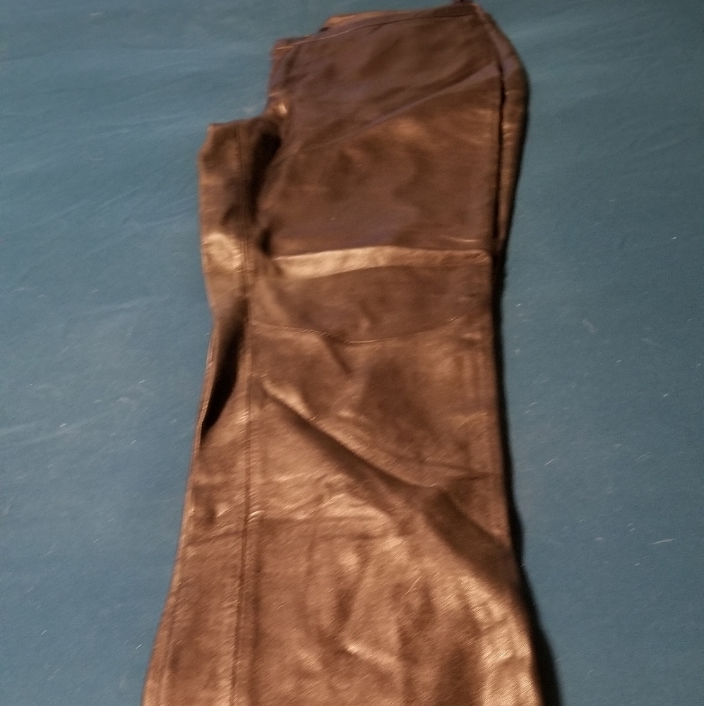 Leather pants